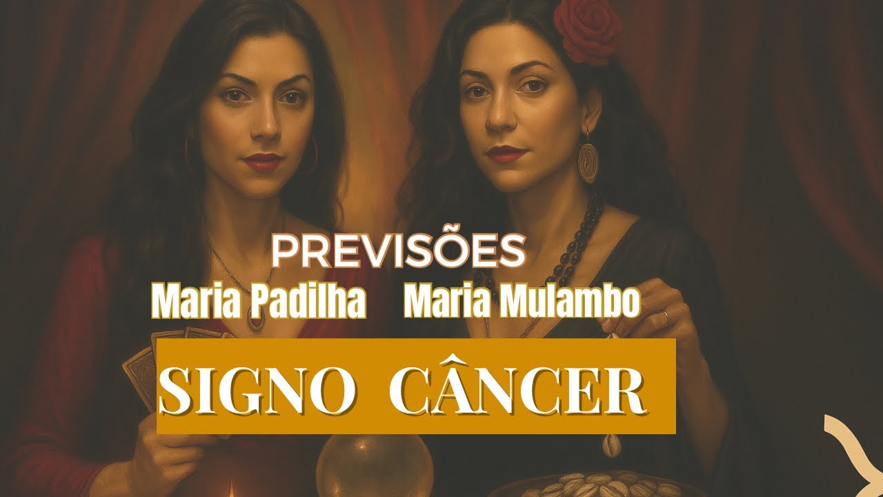 Signo CÂNCER ♋️ os Buzios e a 🌹MARIA PADILHA revela 😱 as verdades 💖