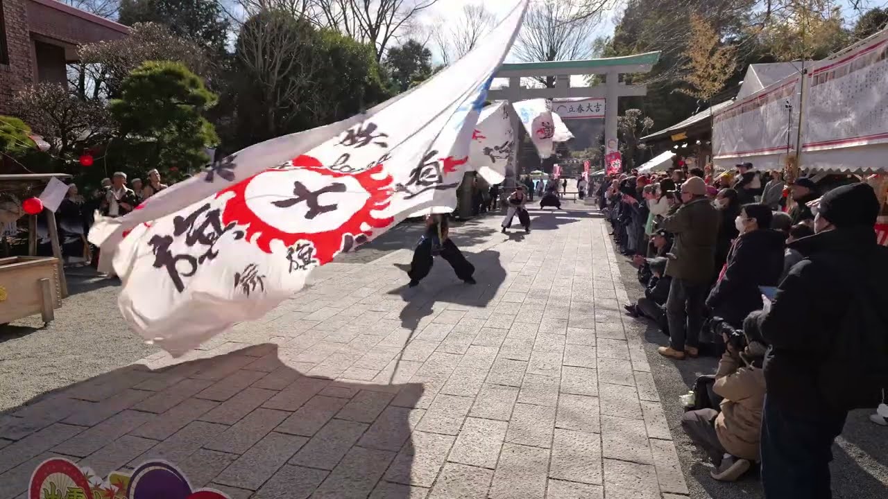 騎士道　1st 初詣ダイコク市よさこい奉納演舞　出雲大社相模分祠