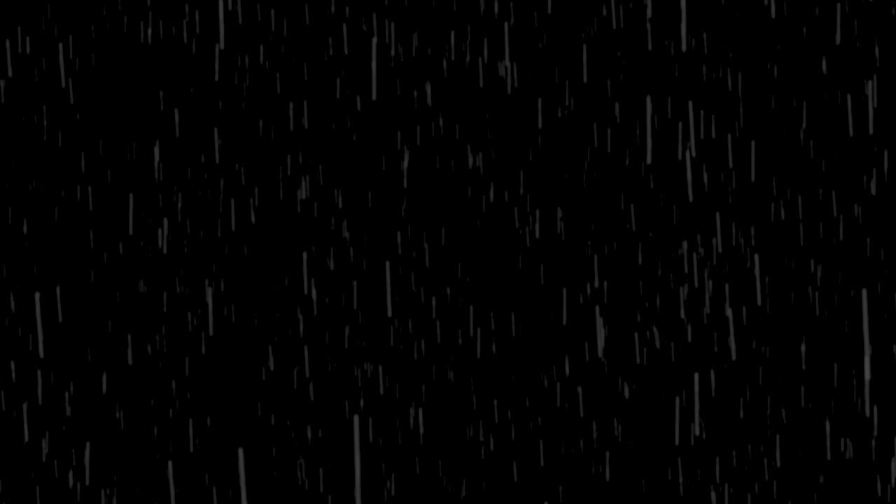 GENTLE RAIN SOUNDS FOR SLEEP, Meditation & Relaxation Black Screen | Rain for Restful Sleep