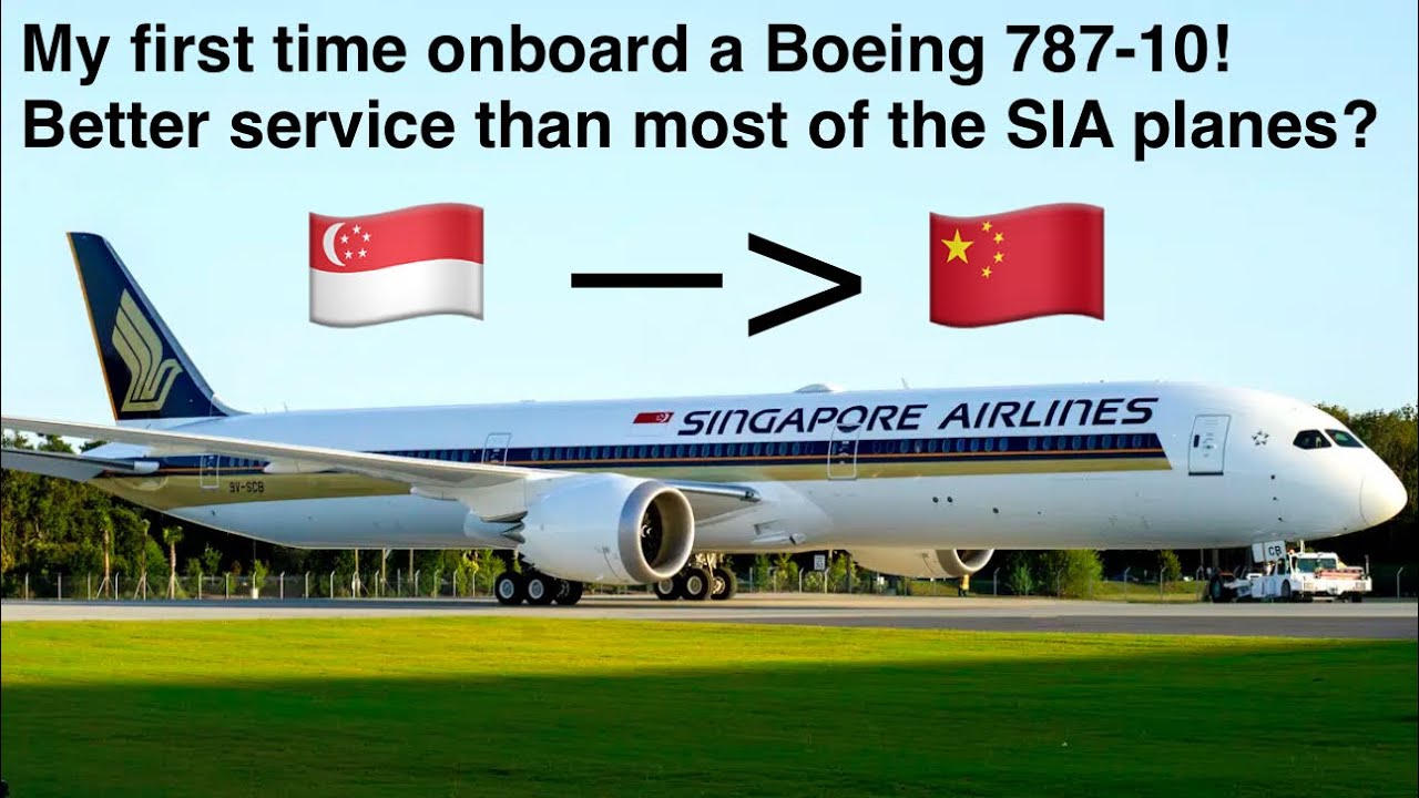 TRIPREPORT | Economy Class | Singapore Airlines | Boeing 787-10 Dreamliner | Singapore - Guangzhou