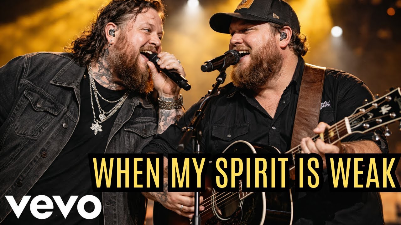 Luke Combs Ft Jelly Roll   When my spirit is Weak (2025 Official Music Video)