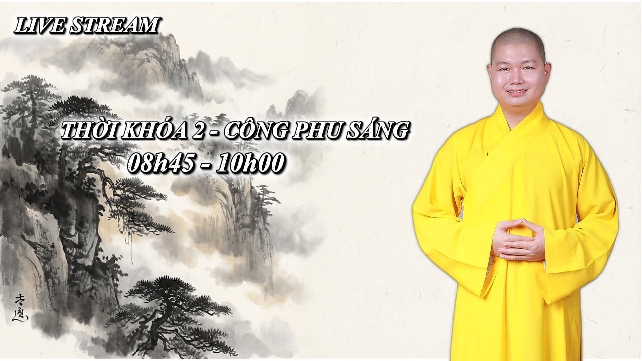 🎥🔴Trực Tiếp: THỜI KHOÁ TU SÁNG : 8h15 – 10h00 . ĐẠI TÒNG LÂM - PHÚ MỸ - BÀ RỊA -VŨNG TÀU