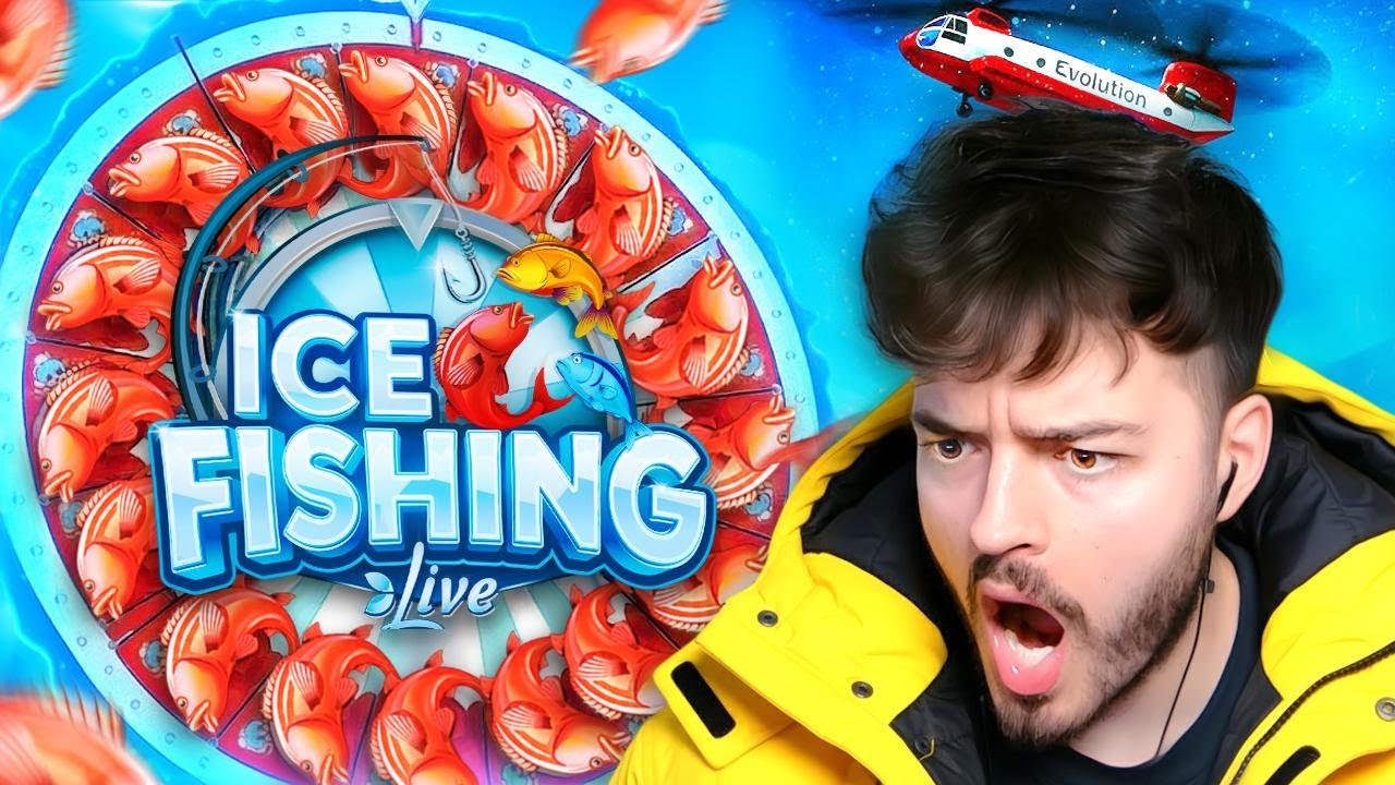 CATCHING HUGE REDS ON ICE FISHING LIVE! (GAME SHOW)