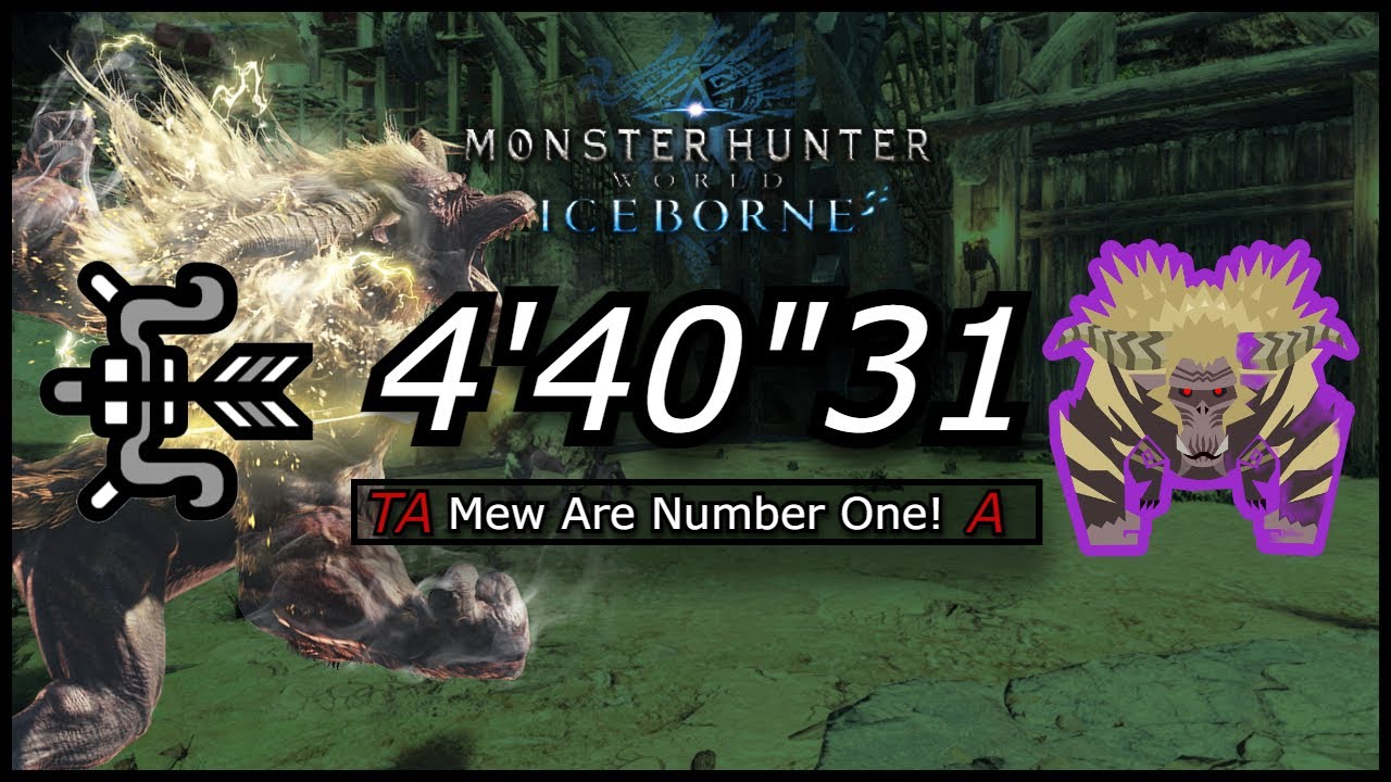 MHWI Xbox | TA Rules Tempered Furious Rajang - 4'40 | Bow Solo