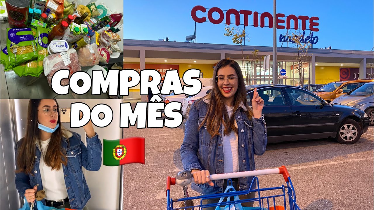 Compras do mês pra um casal morando em Portugal 🇵🇹