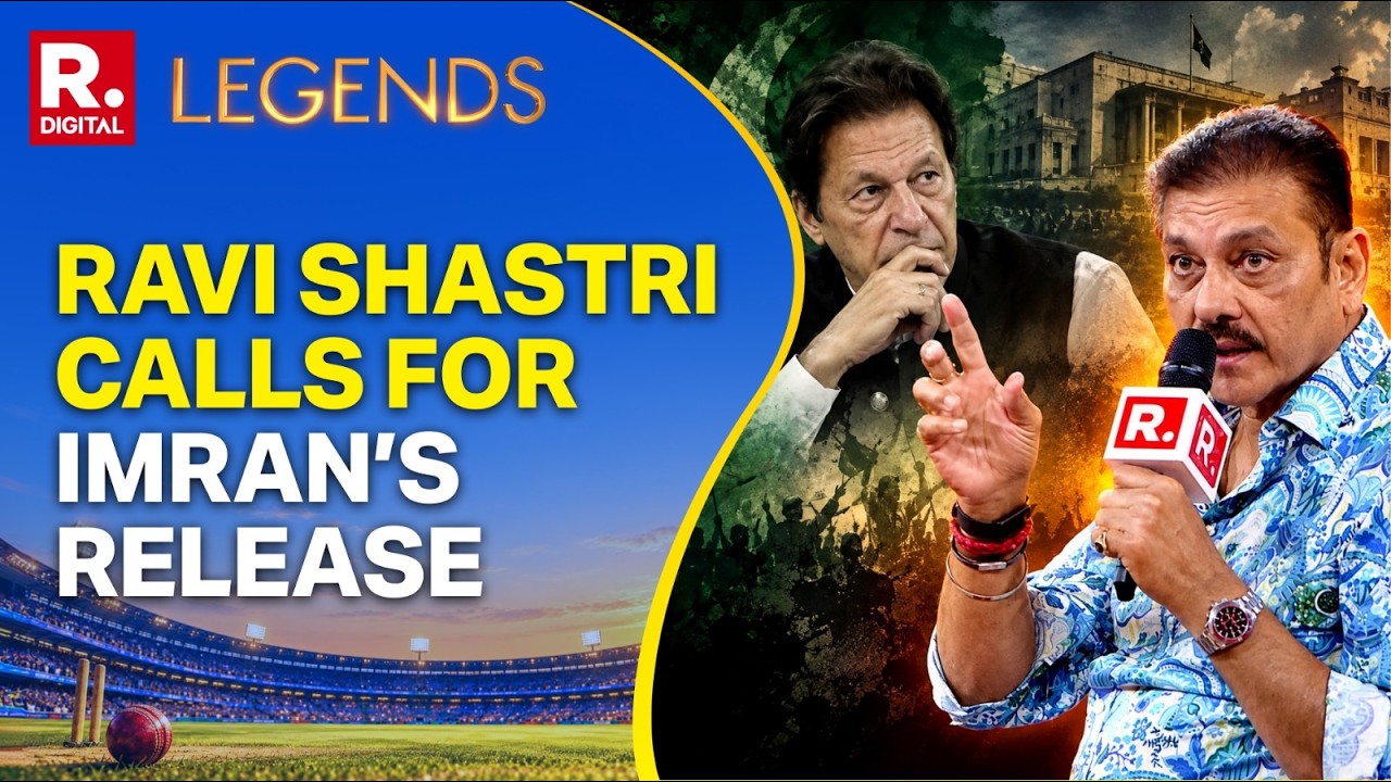 Ravi Shastri Tells Arnab How Asim Munir Is Treating Imran Khan Inhumanely