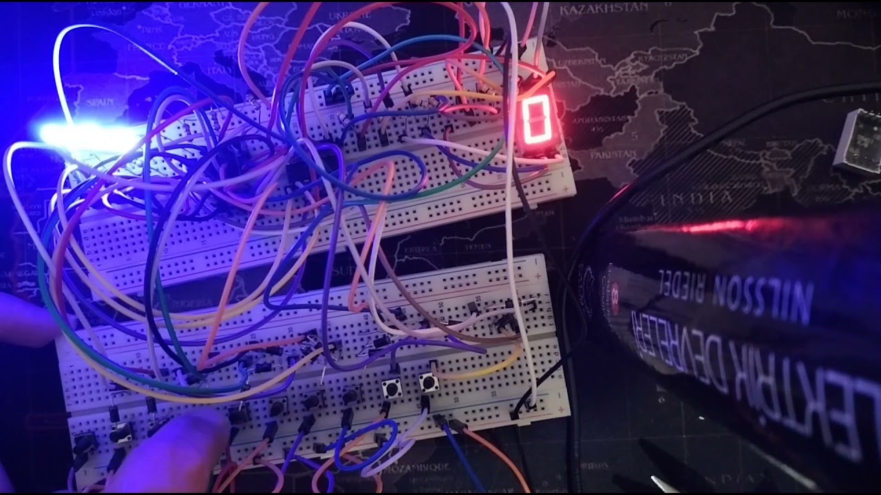 Sayısal sistemler deney 6 (Diyot matrisli kodlayıcı - Encoder)