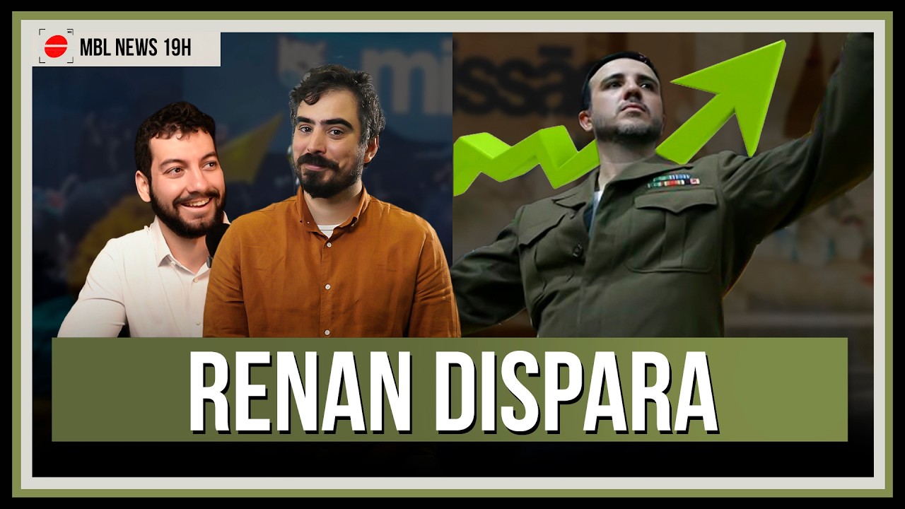 CRESCIMENTO DE RENAN SANTOS PREOCUPA PT | MBL NEWS | Pedro Deyrot e Carlos Henrique