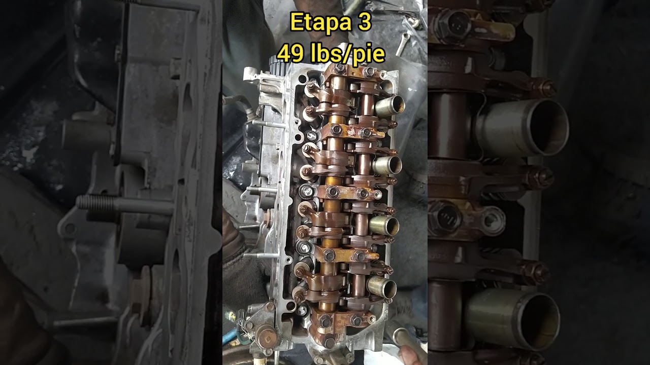 Torque de culata de honda Civic motor D17A2