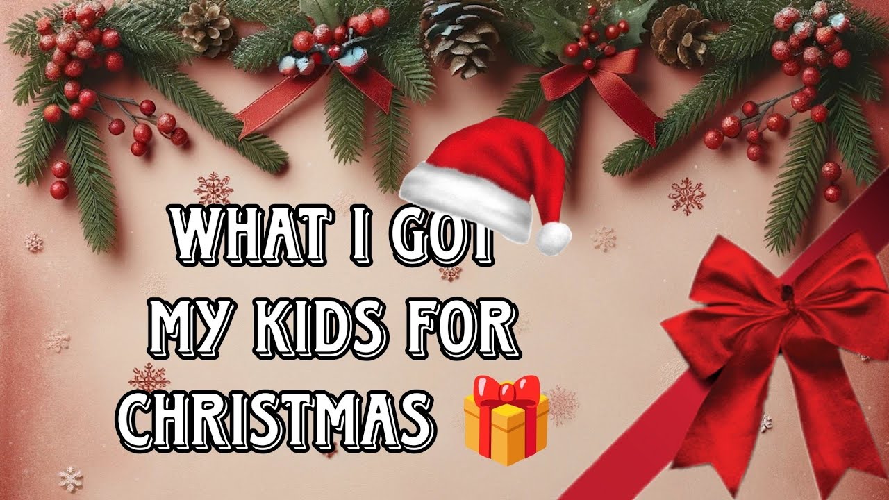 🎁 Что я подарила своим детям на Рождество! 🌲