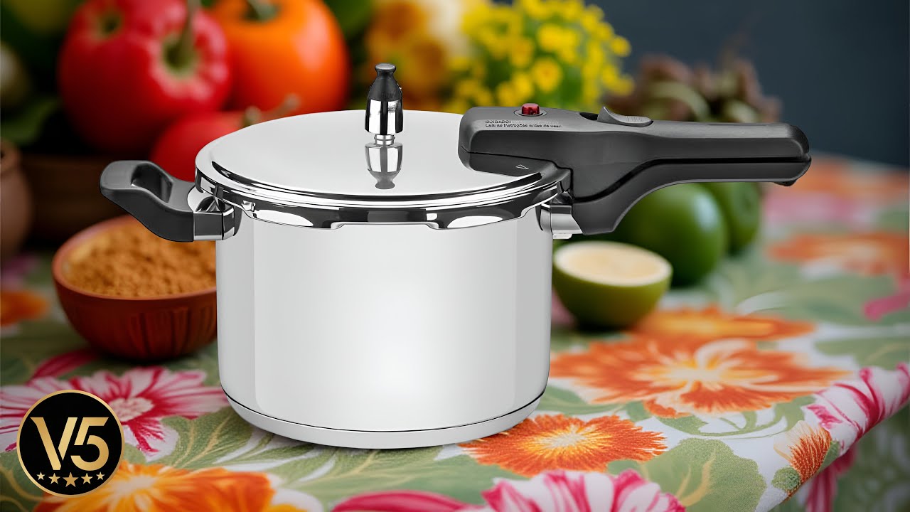 ⭐ PANELA DE PRESSÃO DEFINITIVA? 🍳 TRAMONTINA BRAVA AÇO INOX 4.5L - RÁPIDA, SEGURA E EFICIENTE! ⭐