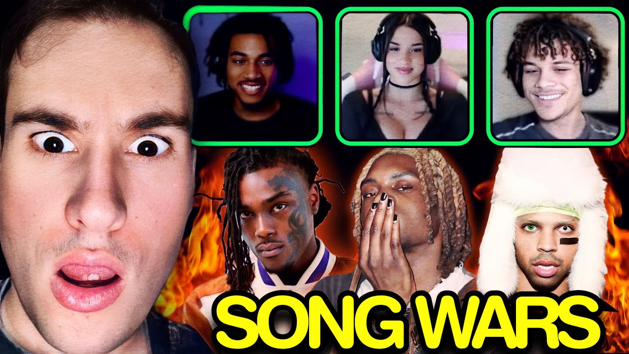I HOSTED MY FIRST EVER SONG WARS! (ft. Diorvsyou, Tezzus, Showjoe, Diamond, T$AN, Luvzir & More)