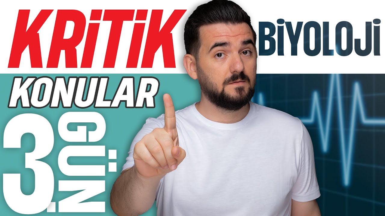 TYT biyoloji kritik konular kampı | 2026 - 2027 | 12 G&Uuml;NDE (G&uuml;n-3 Enzim-N&uuml;kleik Asit- ATP)