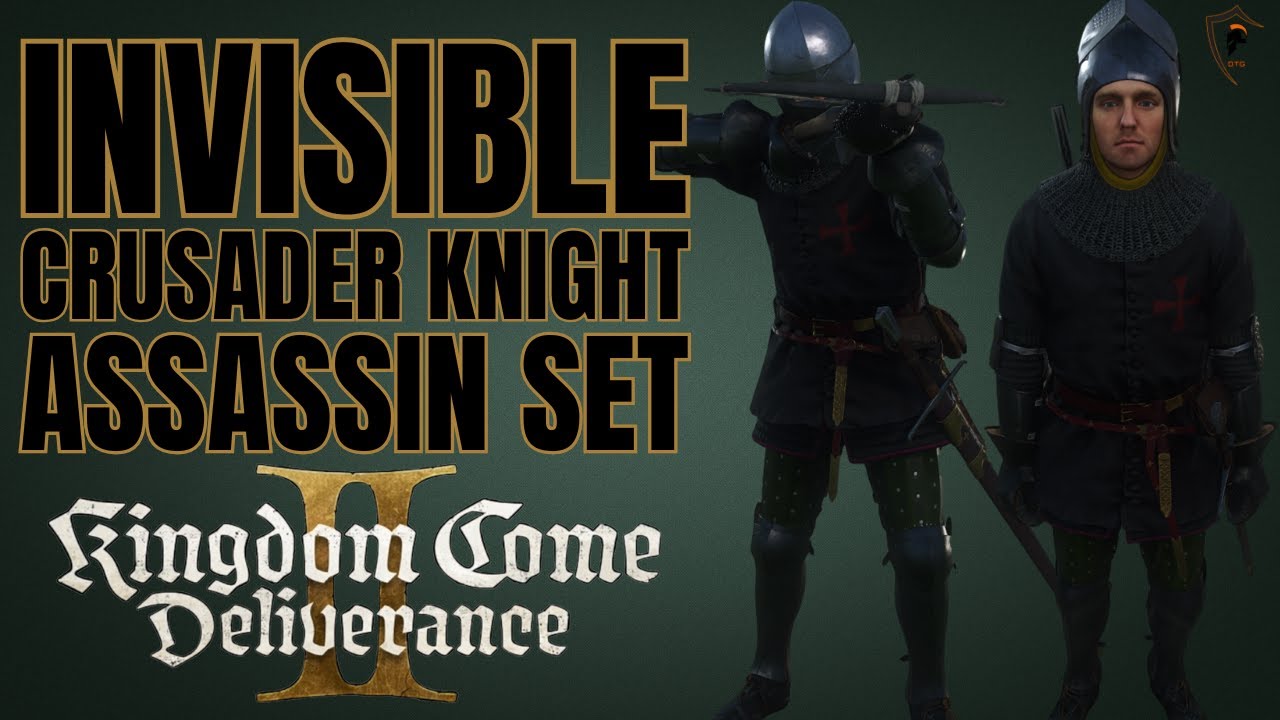 KCD2 Invisible Crusader Assassin Armor Build (полный комплект)