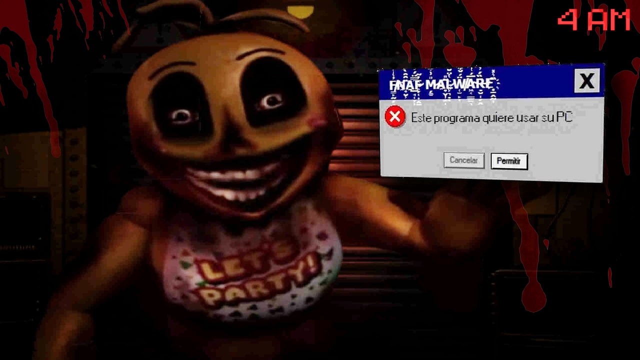 Este FNAF es un V̷̗͙̟͊̔Ỉ̸͈͇̜͆͊R̷͉͓̐̚U̷͔̎̐S̸̢̯͛̈.  ̶M̶A̶L̶W̶A̶R̶E̶...