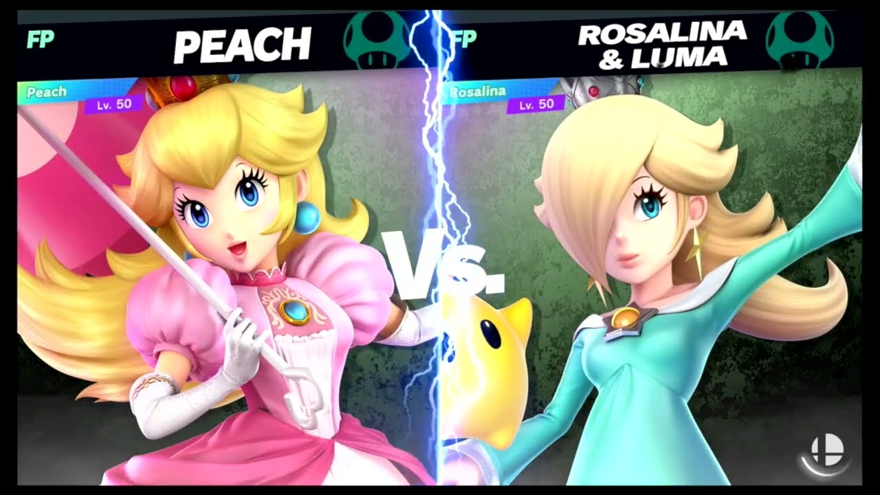 Super Smash Bros Ultimate Amiibo Fights – Peach vs the World #46 Peach vs Rosalina