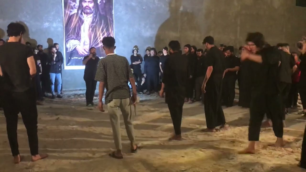 تطبير  في عزاء الناصريه الموحد  ليلة جرح مولاي امير المؤمنين علي