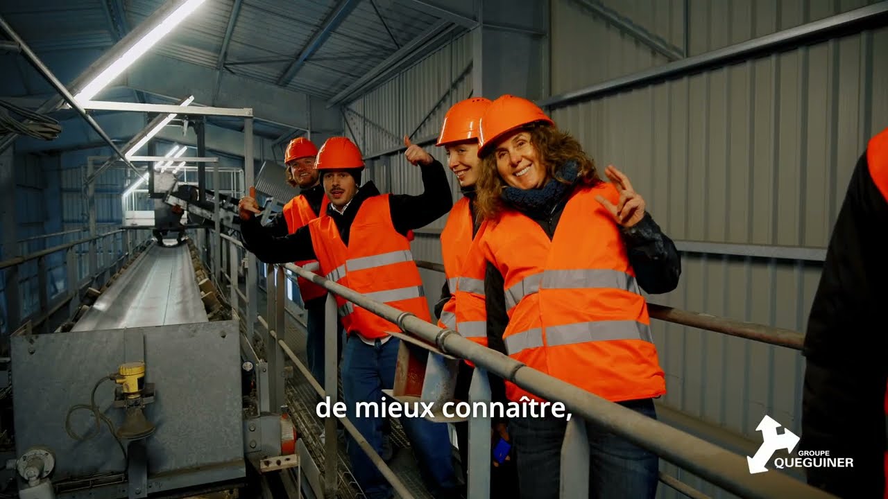 Journée découverte des filiales du Groupe Quéguiner pour l'équipe Horizon29 Course au Large