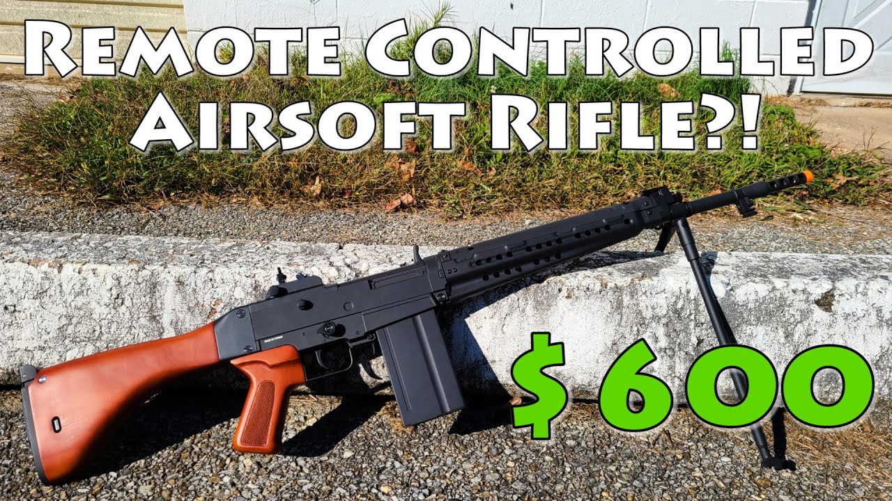 A $600 Airsoft Gun With A Remote Control?! - G&G Type 64 Review!