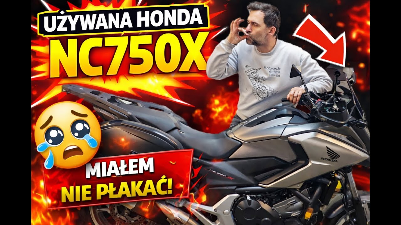 Kupiłem Hondę NC750X z salonu. Tak ma wyglądać idealny motocykl używany [ UŻYWKA HANDEL IMPORT ]