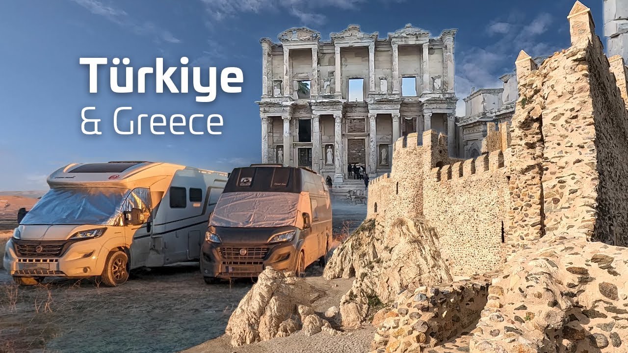 Overlanding western Türkiye and a bit of Greece in winter