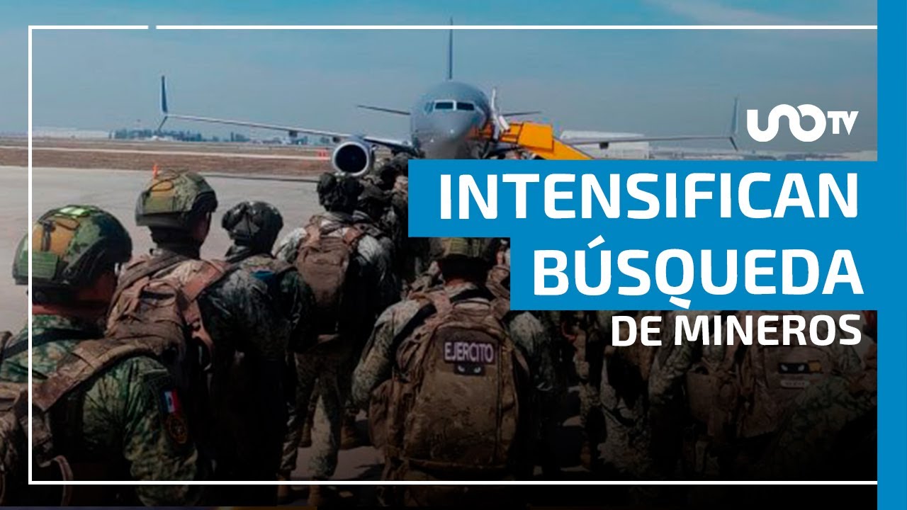 En Sinaloa, intensifican búsqueda de mineros