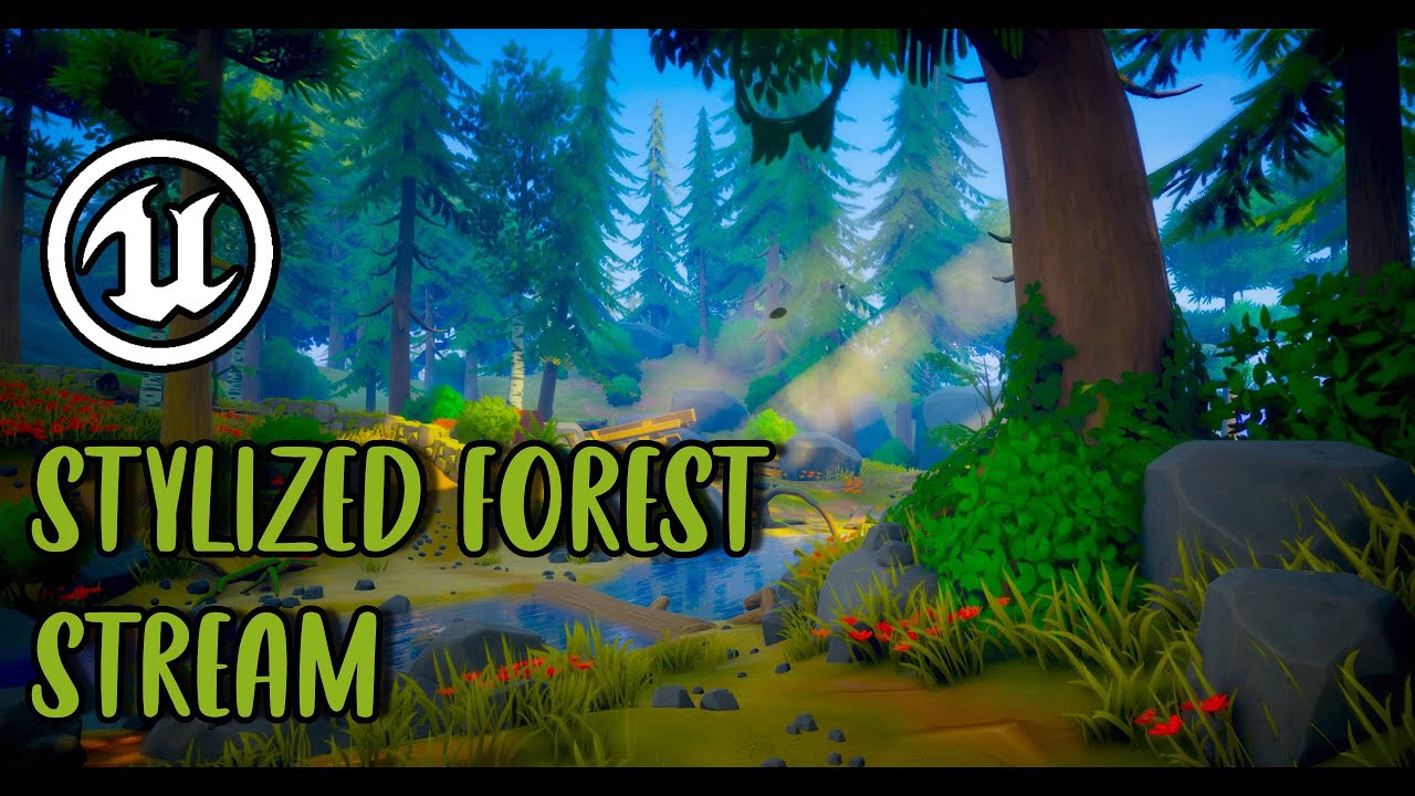 Stylized Forest Stream in Unreal Engine 5