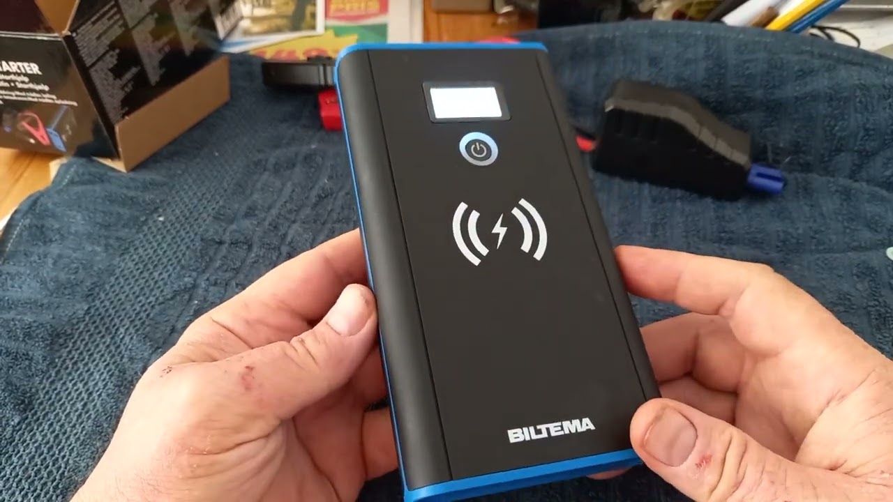 Starthjälp powerbank jumpstarter