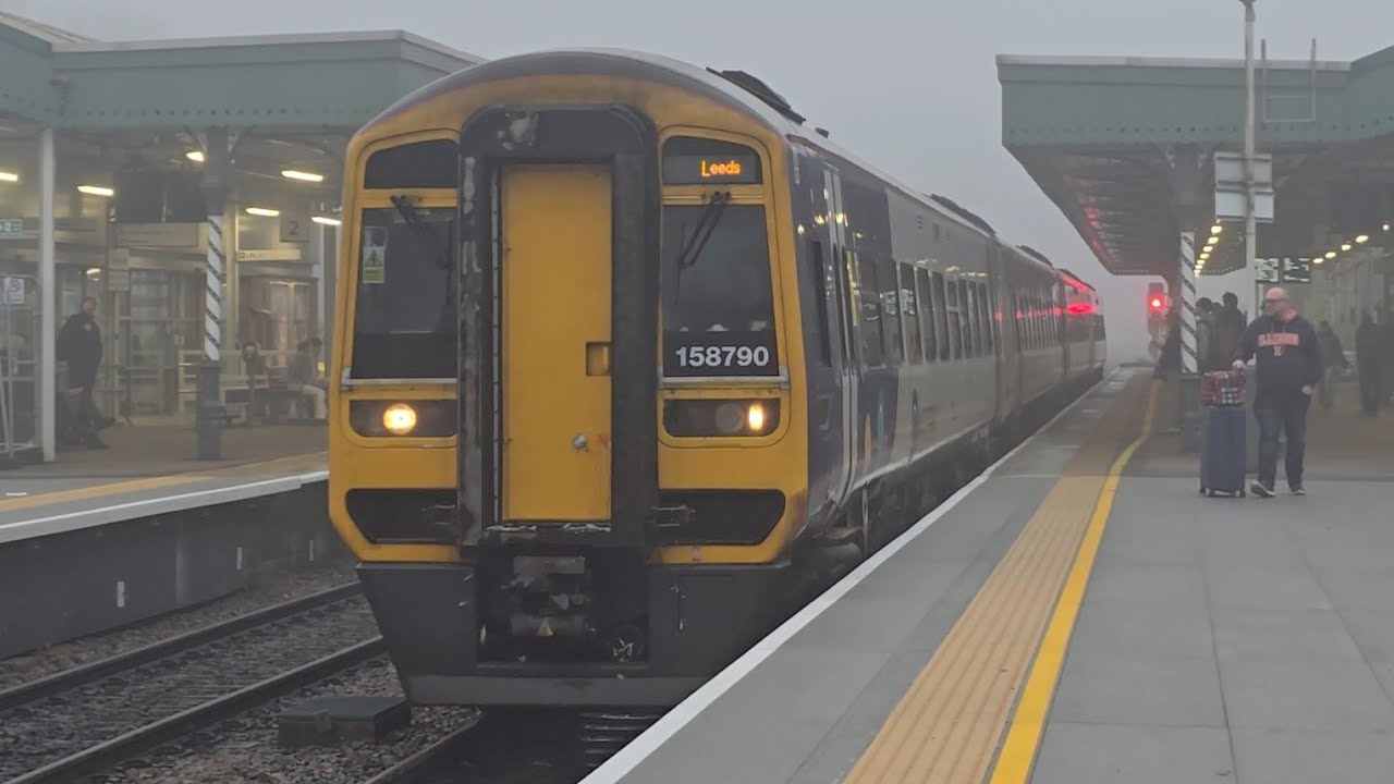 158790 + 158855 - Chesterfield-Barnsley - 18/01/25