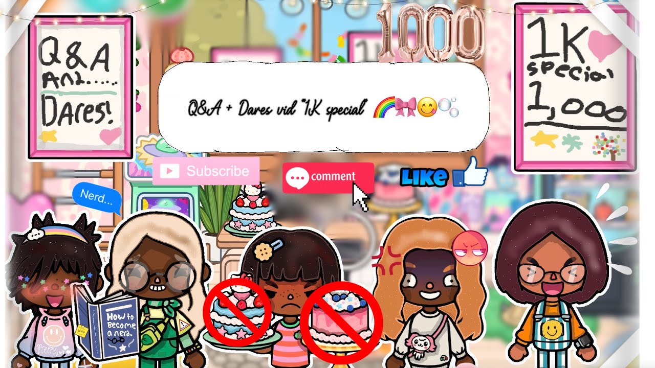 Q&A + DARES 1️⃣0️⃣0️⃣0️⃣🎉🌈 *Plot twist* II*WITH VOICE*II