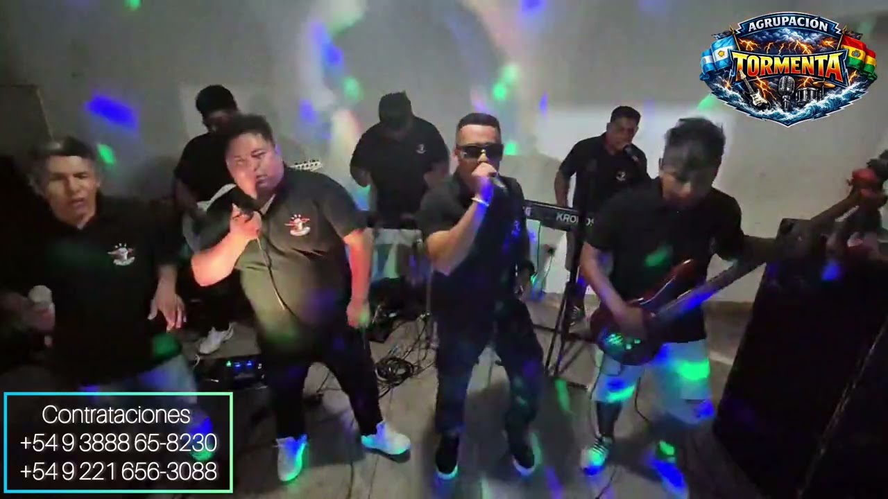Agrupacion Tormenta en vivo - Mix Disco #LaPlata #EnVivo 