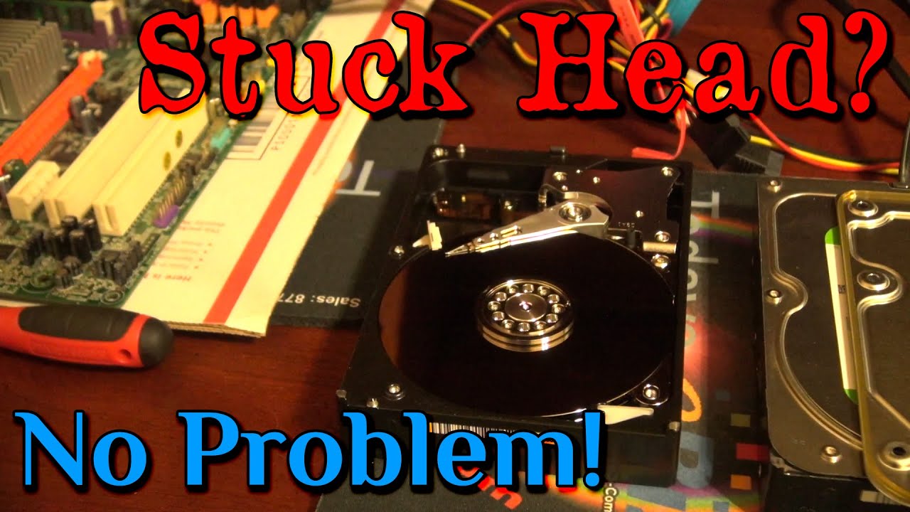 Dead Hard Drives -  Fixing a Stuck Head
