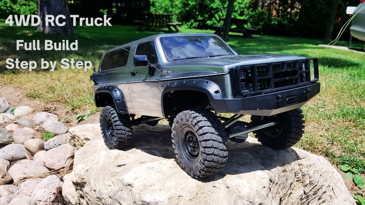 Building a 4WD RC Truck: Gmade GS-02F Buffalo (Blazer)