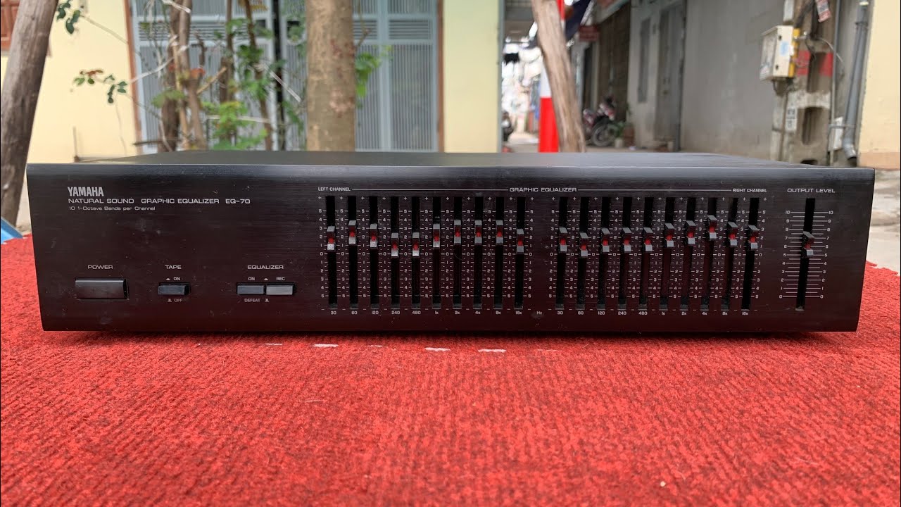 Lọc xì  Equalizer Yamaha EQ - 70 Bãi Nhật - Giá rẻ | Nghĩa Audio
