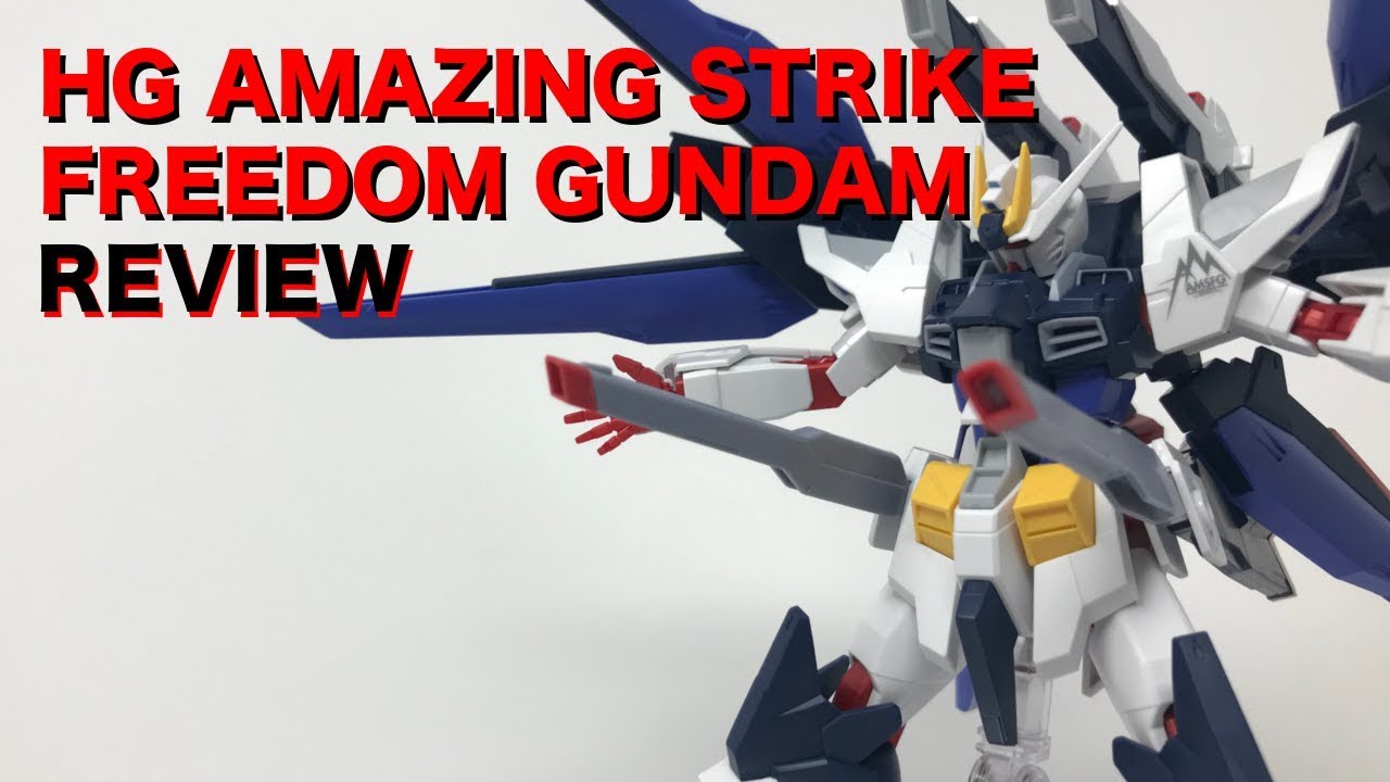 HGBF Amazing Strike Freedom Gundam Review