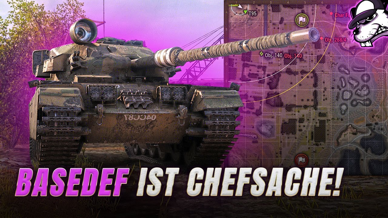 Basedef ist Chefsache - Richtig auf die Situationen reagieren! [World of Tanks - Gameplay - Deutsch]