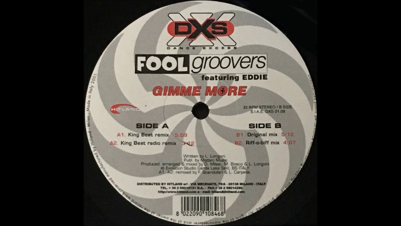 Fool Groovers Feat.  Eddie  – Gimme More (Riff-O-Biff Mix)