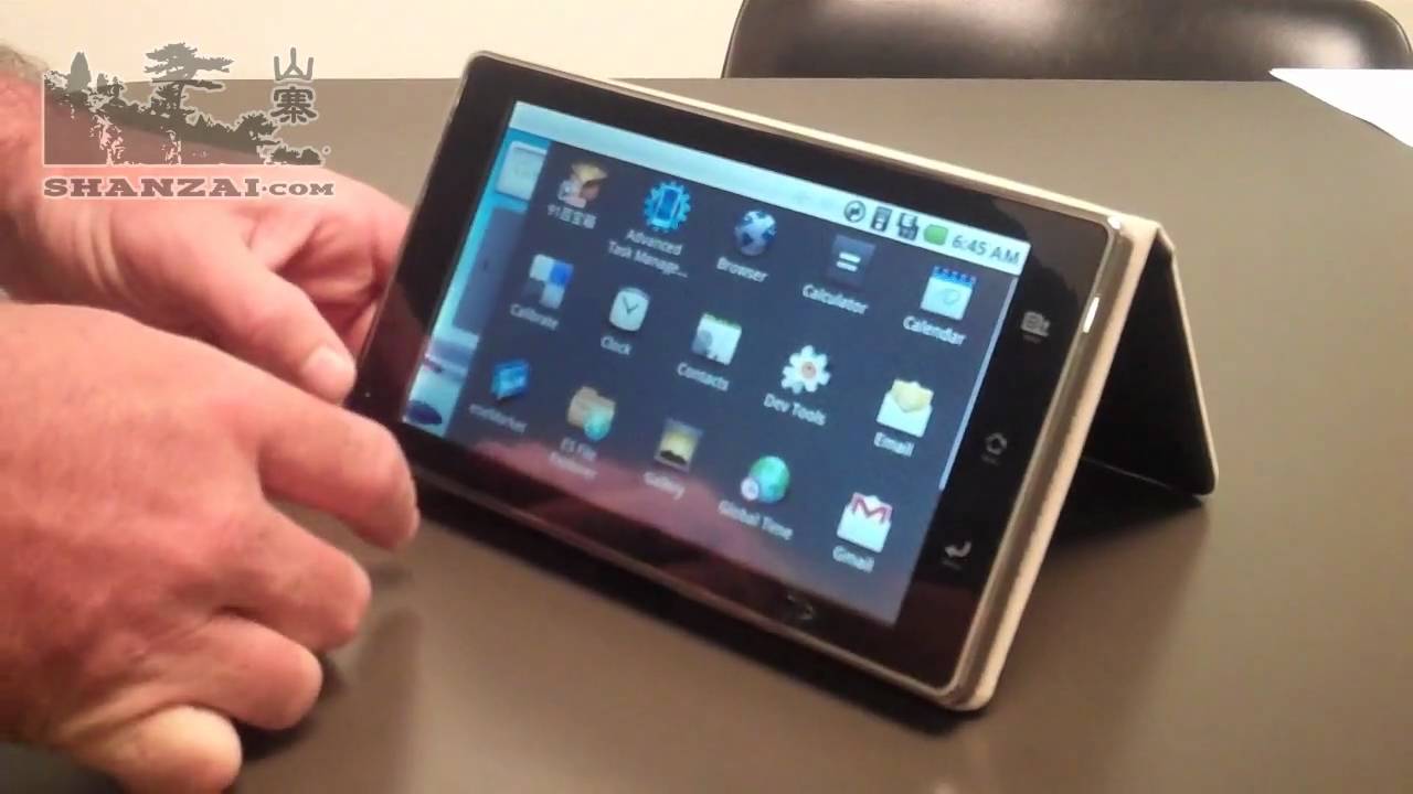 Обзор планшета HeroTab RK7 Android 2.1