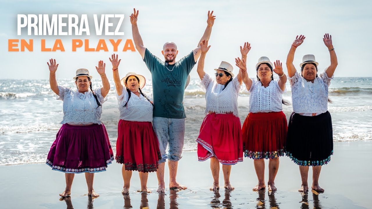 5 Cholitas CONOCEN LA PLAYA Por Primera Vez!