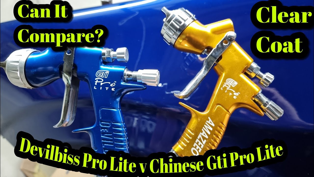 Китайский Gti Pro Lite V Devilbiss Tekna Gti Pro Lite T110 для прозрачного покрытия