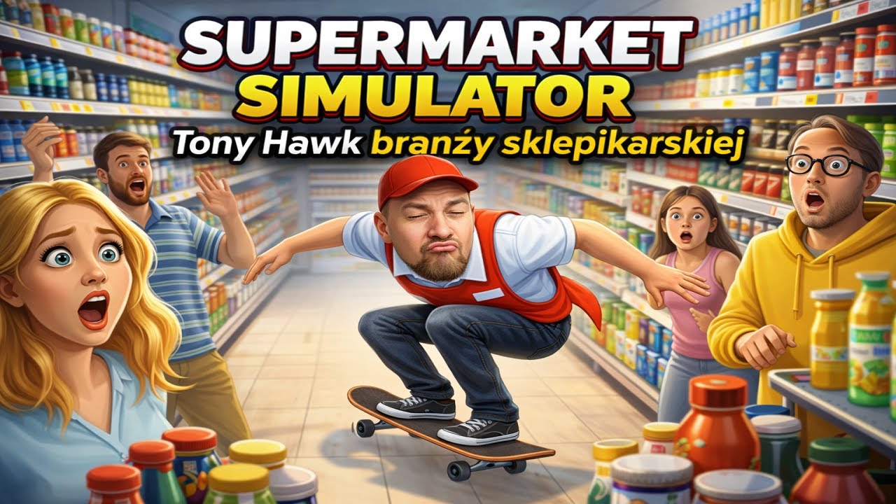 SUPERMARKET SIMULATOR #2 - Tony Hawk branży sklepikarskiej :O