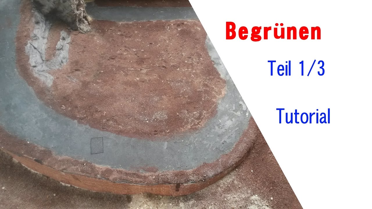 Begrünen auf der Modelleisenbahn | Tutorial | Teil 1/3 | HD