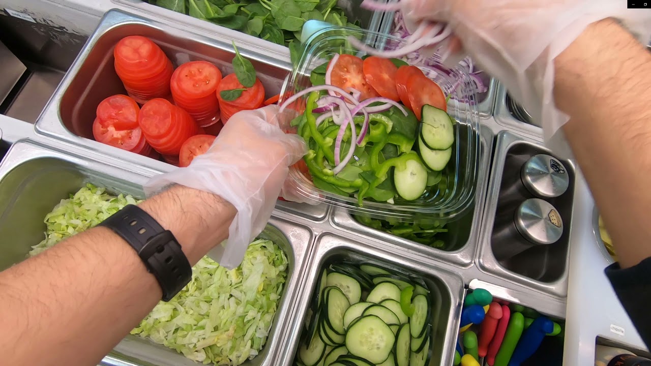 Making a Salad