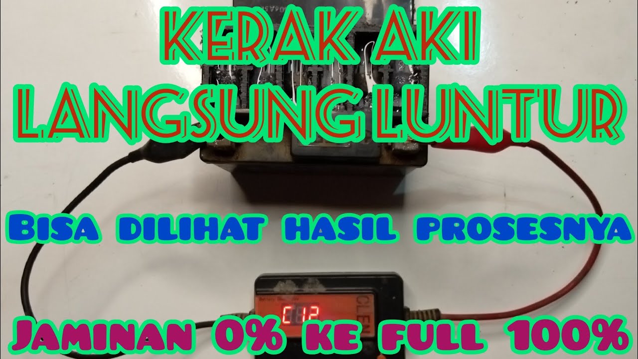 Perontok Kerak Aki Mujarab Berhasil 100% || Bongkar Rahasia Rangkaian Lebih Dalam dan  Prosesnya