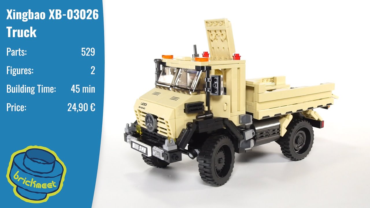 Xingbao XB-03026 Uni Truck LKW - Speed Build Review