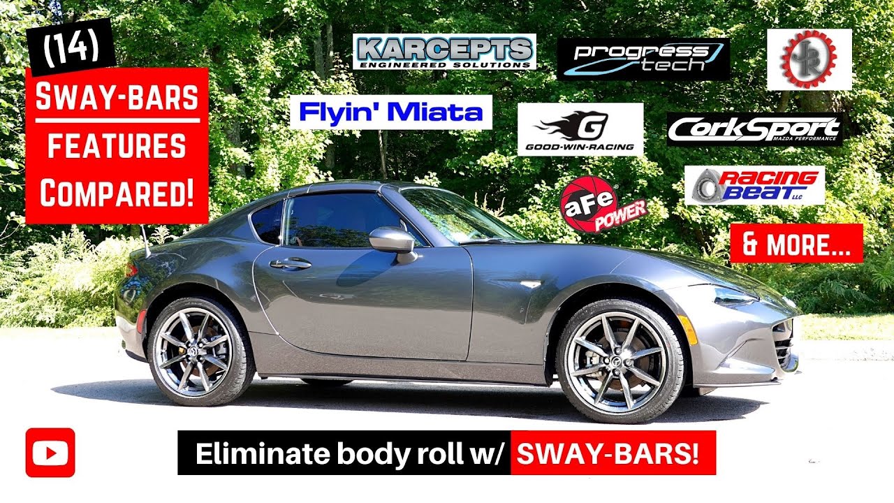 (14) Miata SWAY-BARs Compared! // ND (2016+) Mazda MX-5 Miata Modifications