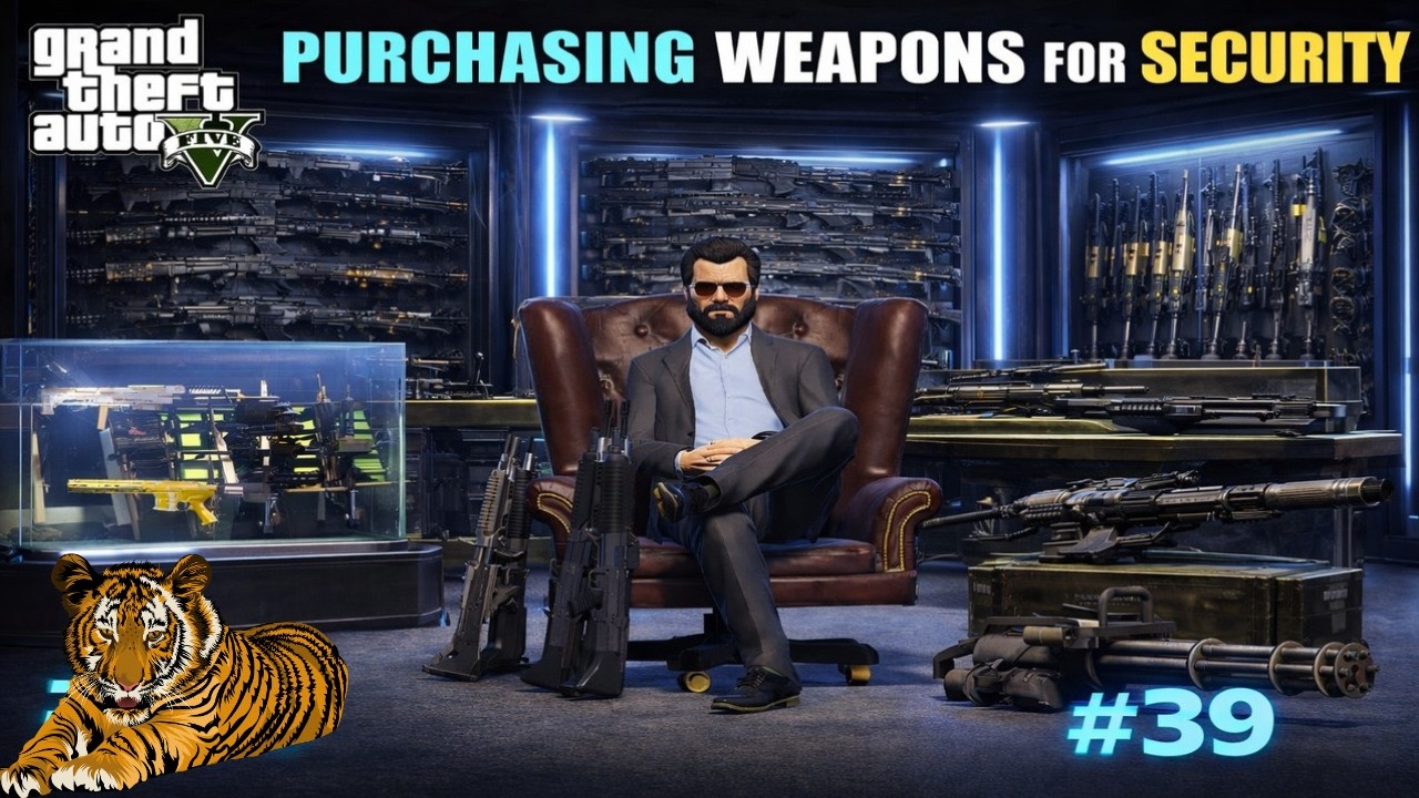 MICHAEL NEW POWERFUL WEPONS  IN GTA 5 //(2026)#gta #gamer #gaming #technogamerz #gta5gameplay