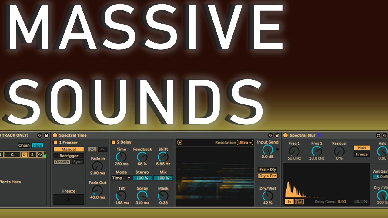 Spectral Processing Creates Gorgeous Ambient Textures