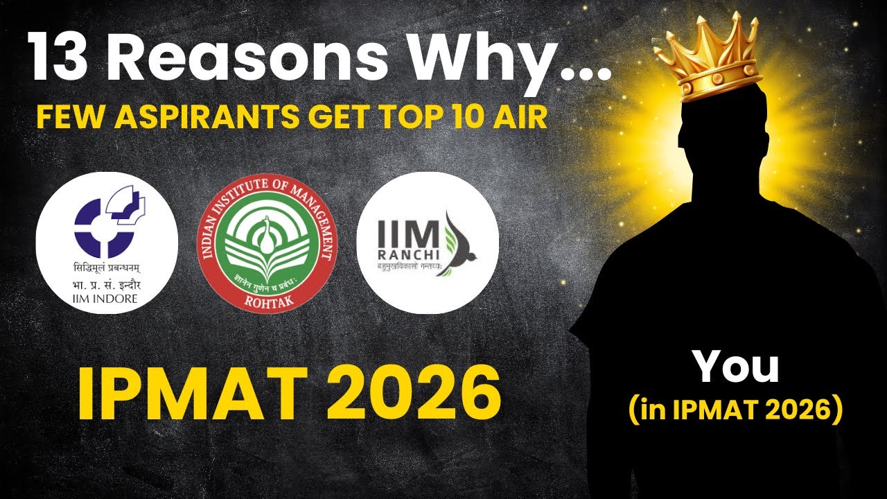 13 Habits of an Ideal IPMAT Candidate | IPMAT 2026