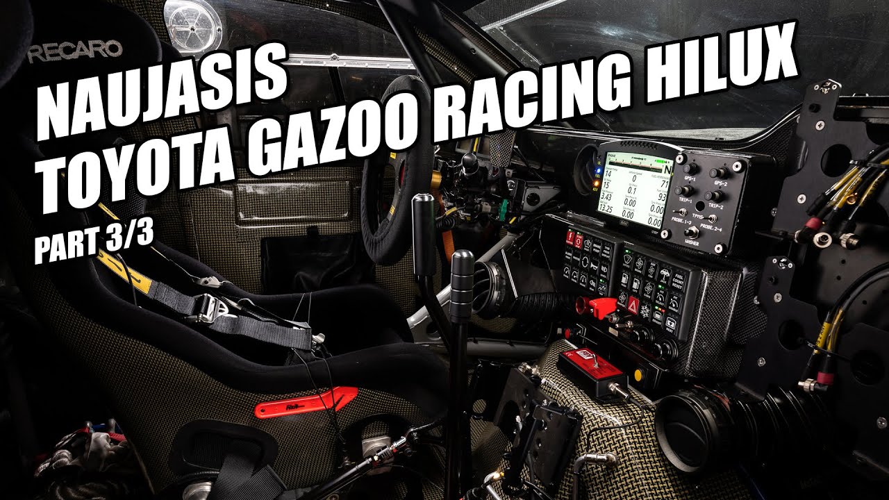 Q&A apie TOYOTA GAZOO Racing Hilux 3/3 | Benediktas Vanagas | with EN subtitles